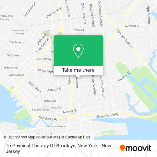 Mapa de Tri Physical Therapy Of Brooklyn