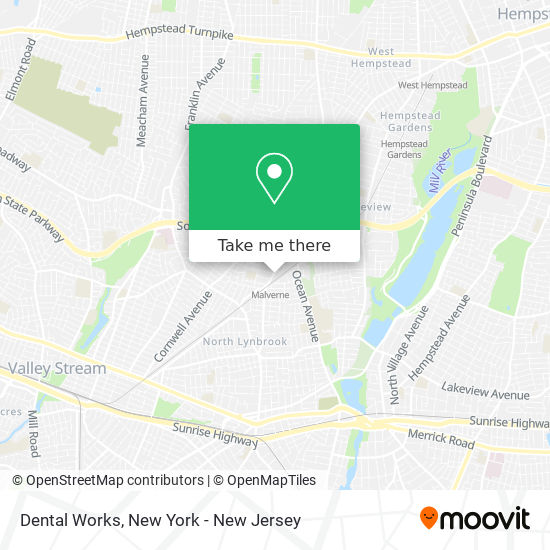 Dental Works map