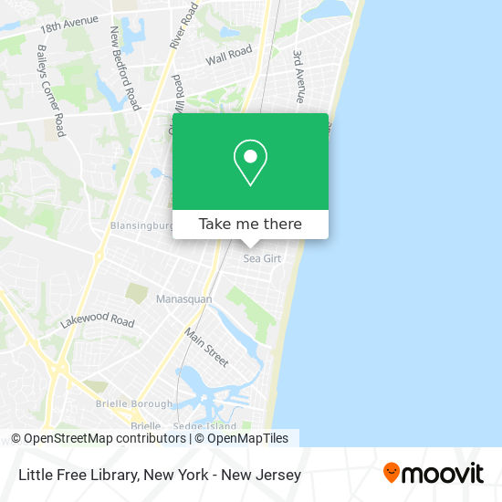 Little Free Library map