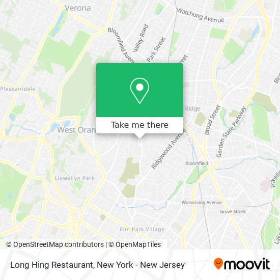 Mapa de Long Hing Restaurant