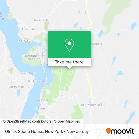 Olnick Spanu House map