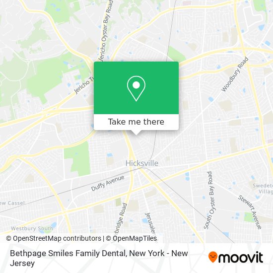 Bethpage Smiles Family Dental map