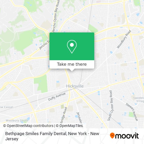 Mapa de Bethpage Smiles Family Dental