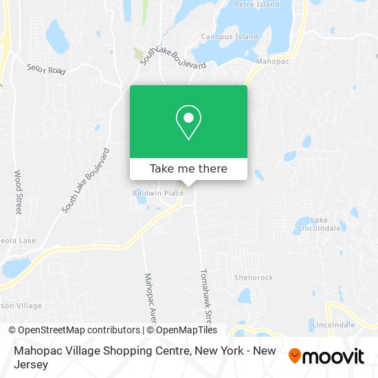Mapa de Mahopac Village Shopping Centre