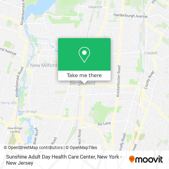 Mapa de Sunshine Adult Day Health Care Center