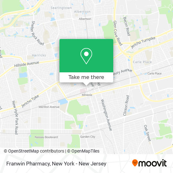 Franwin Pharmacy map