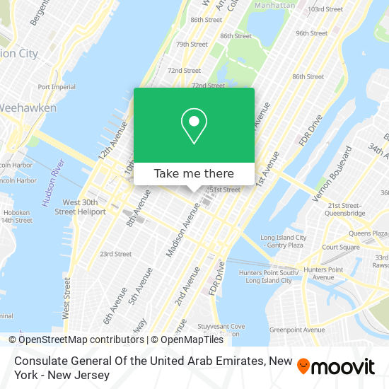 Consulate General Of the United Arab Emirates map