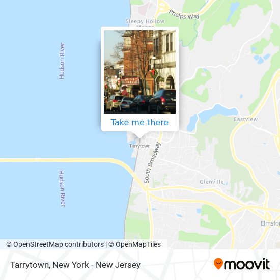 Mapa de Tarrytown