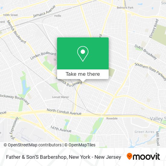 Father & Son’S Barbershop map