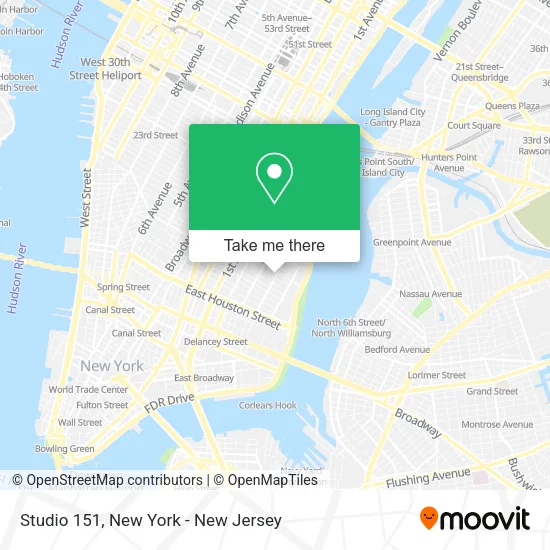 Mapa de Studio 151