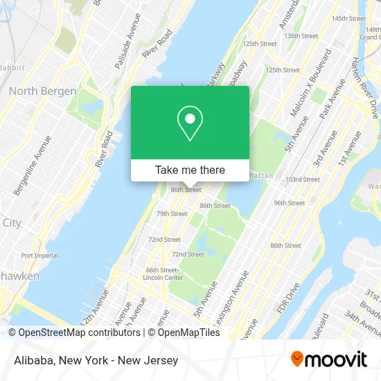 Alibaba map