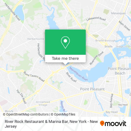River Rock Restaurant & Marina Bar map
