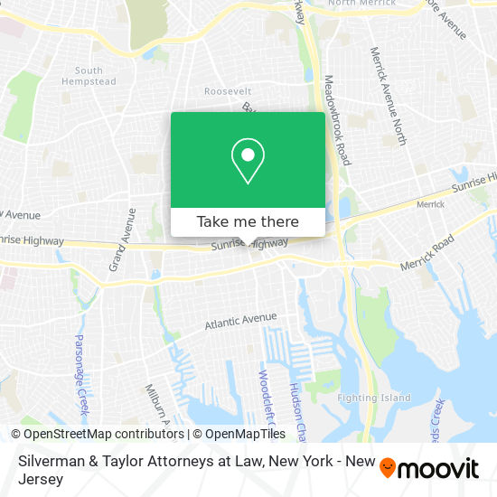 Silverman & Taylor Attorneys at Law map