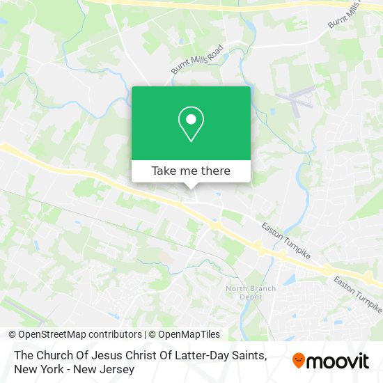 Mapa de The Church Of Jesus Christ Of Latter-Day Saints