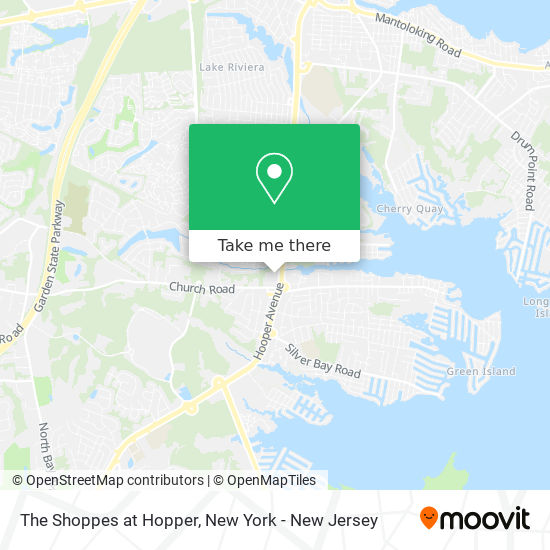 The Shoppes at Hopper map