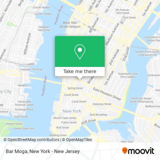 Bar Moga map