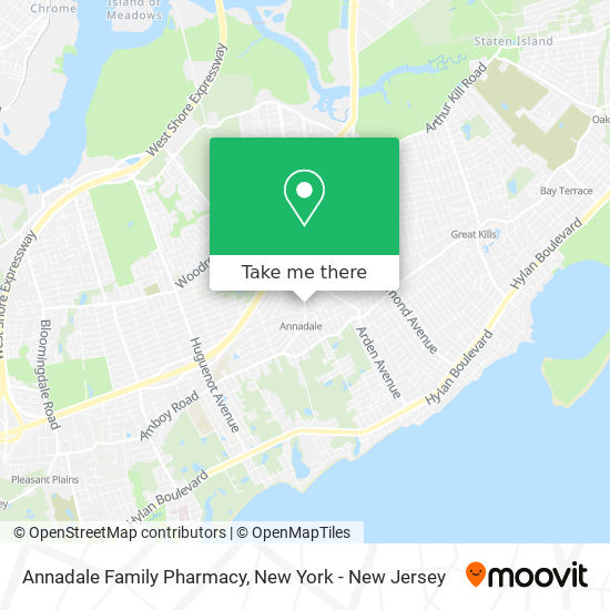 Mapa de Annadale Family Pharmacy