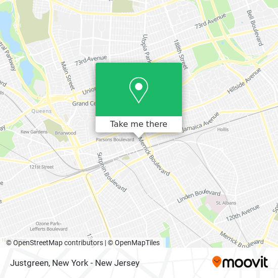 Justgreen map