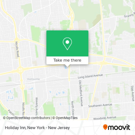 Holiday Inn map