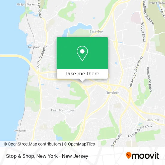 Stop & Shop map