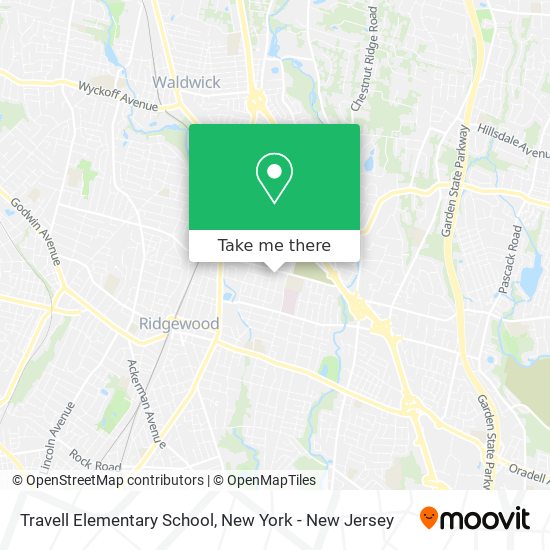 Travell Elementary School map