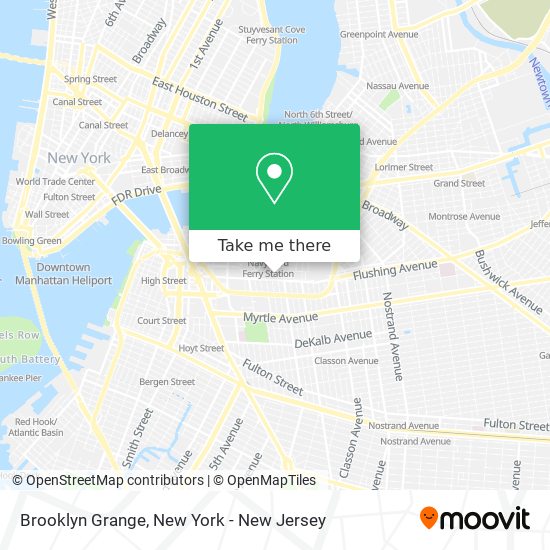 Mapa de Brooklyn Grange