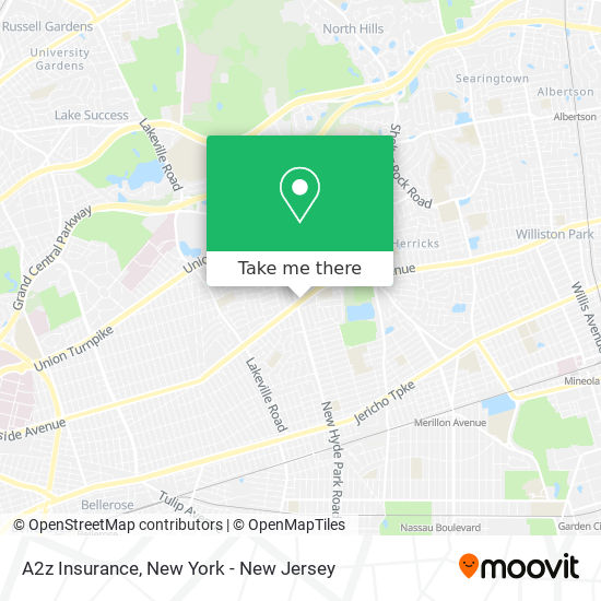 A2z Insurance map