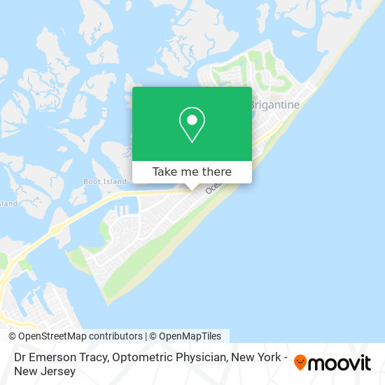 Dr Emerson Tracy, Optometric Physician map