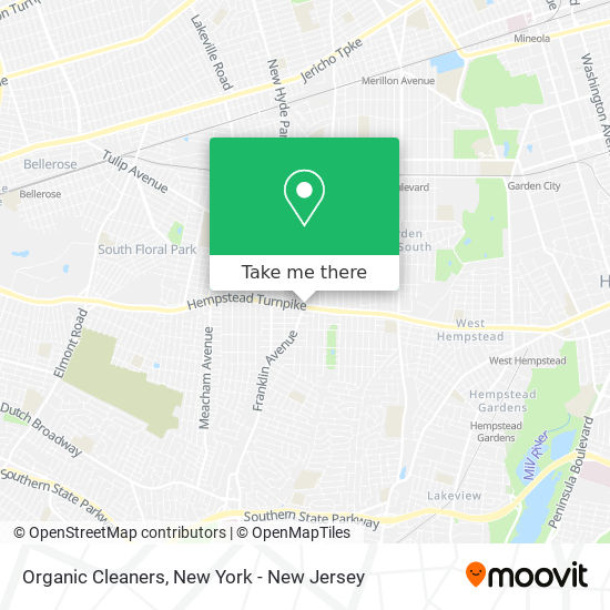 Organic Cleaners map