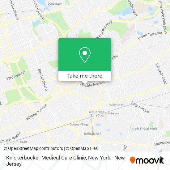 Mapa de Knickerbocker Medical Care Clinic