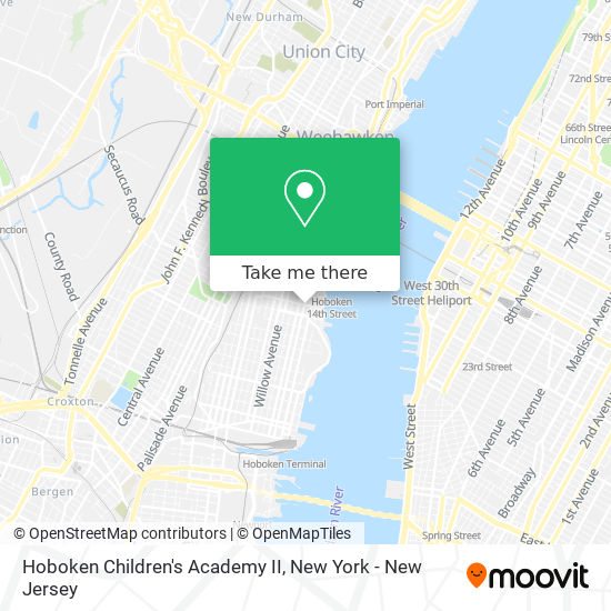 Mapa de Hoboken Children's Academy II