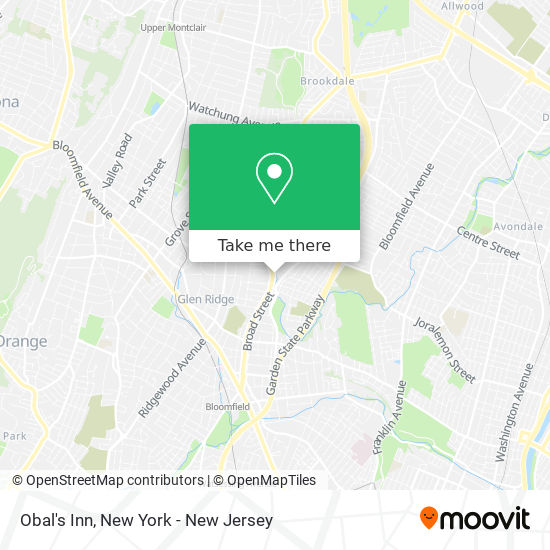 Obal's Inn map