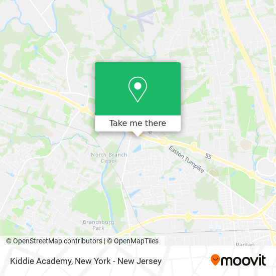 Mapa de Kiddie Academy