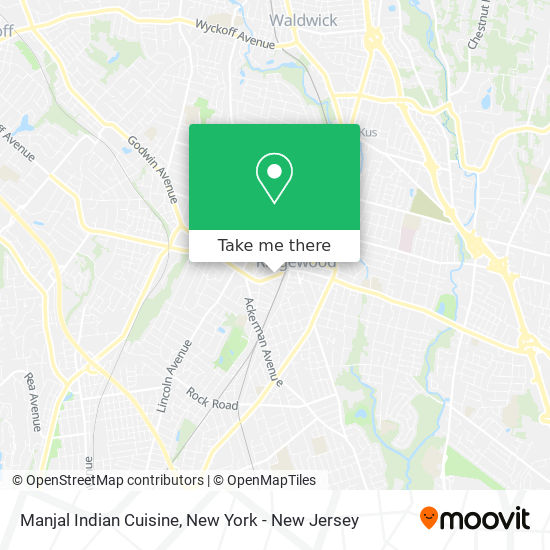 Mapa de Manjal Indian Cuisine