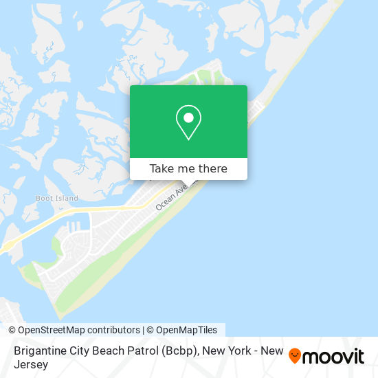 Brigantine City Beach Patrol (Bcbp) map