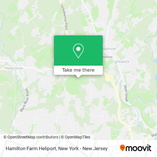 Hamilton Farm Heliport map
