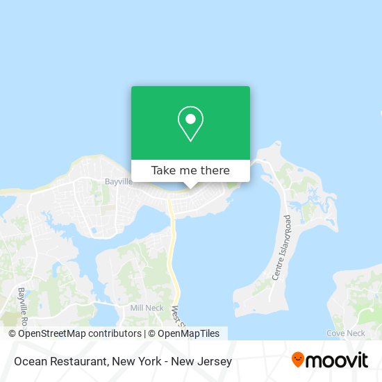 Ocean Restaurant map