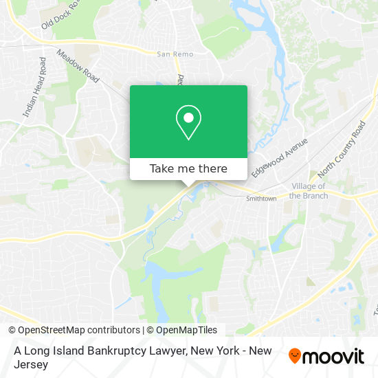 A Long Island Bankruptcy Lawyer map