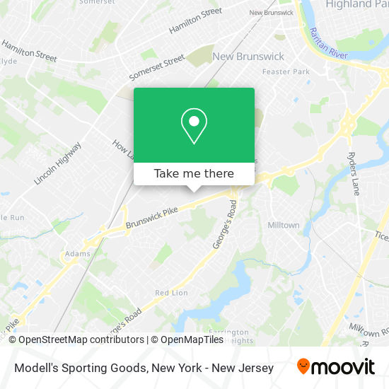 Mapa de Modell's Sporting Goods