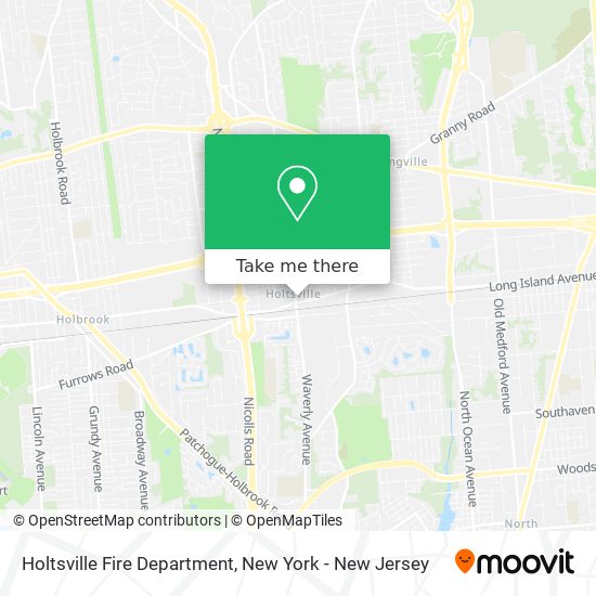 Mapa de Holtsville Fire Department