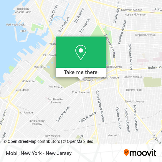 Mobil map