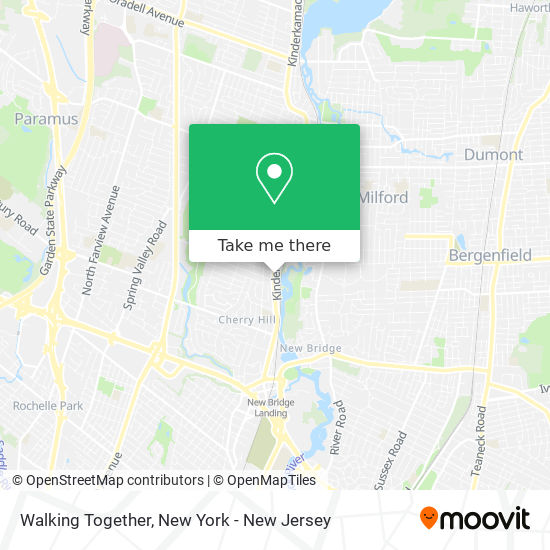 Walking Together map