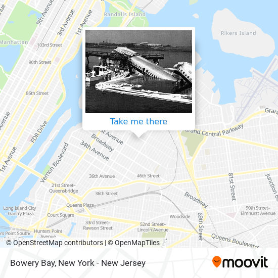 Bowery Bay map