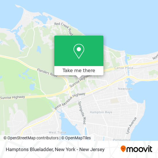 Hamptons Blueladder map