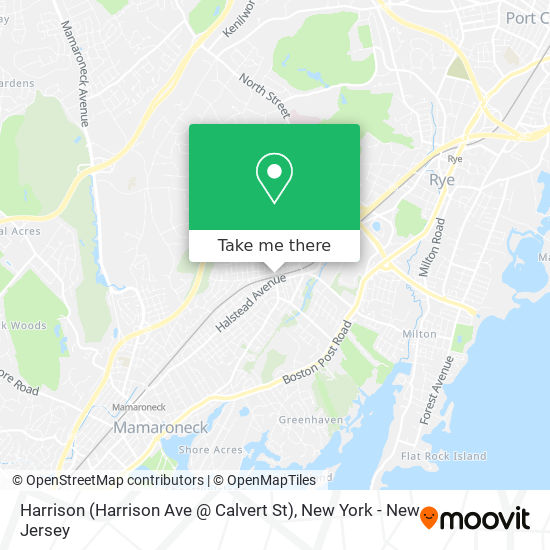 Mapa de Harrison (Harrison Ave @ Calvert St)