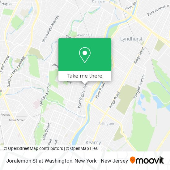 Mapa de Joralemon St at Washington