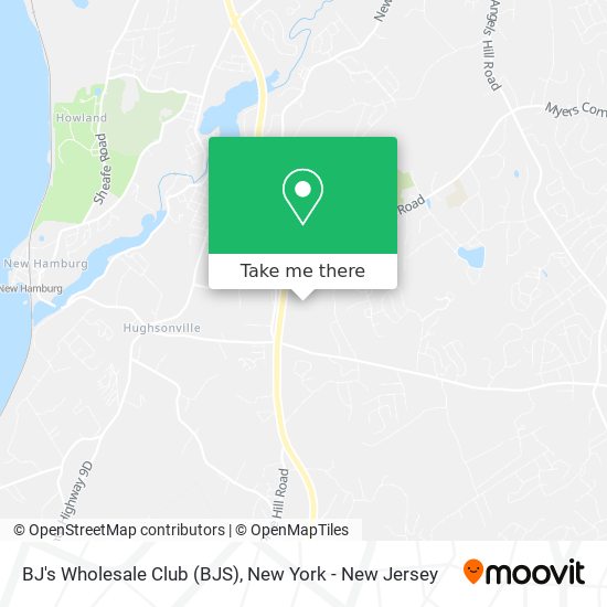 BJ's Wholesale Club (BJS) map