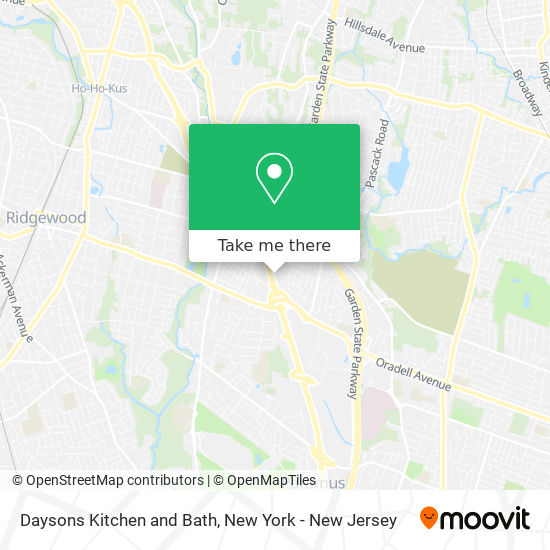 Daysons Kitchen and Bath map