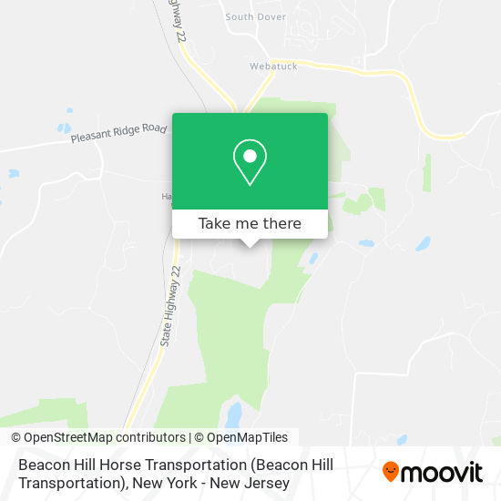Beacon Hill Horse Transportation map