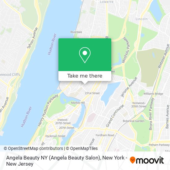 Mapa de Angela Beauty NY (Angela Beauty Salon)